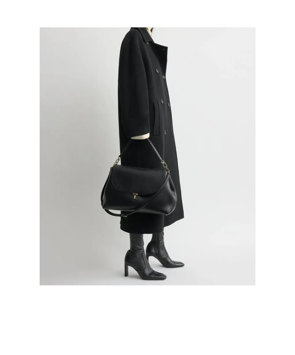 TotÊMe T-Lock Foldover Top Shoulder Bag