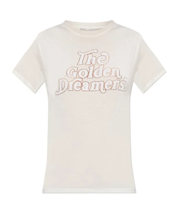 Star-Embellished Printed T-Shirt