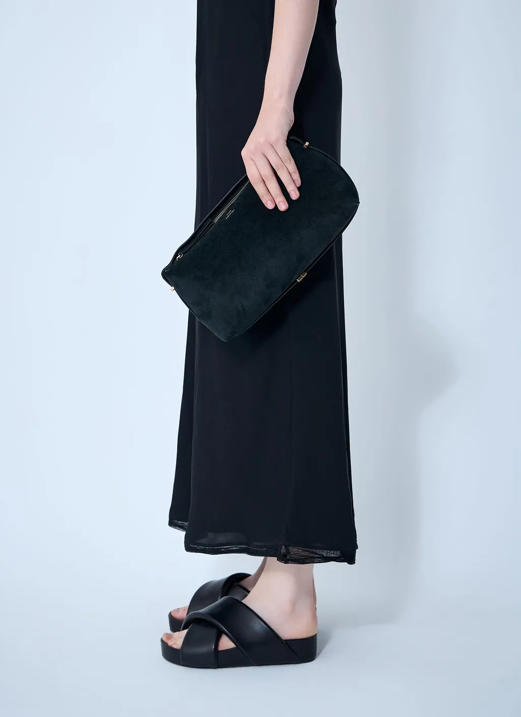 Totme Logo Lettering Clutch Bag