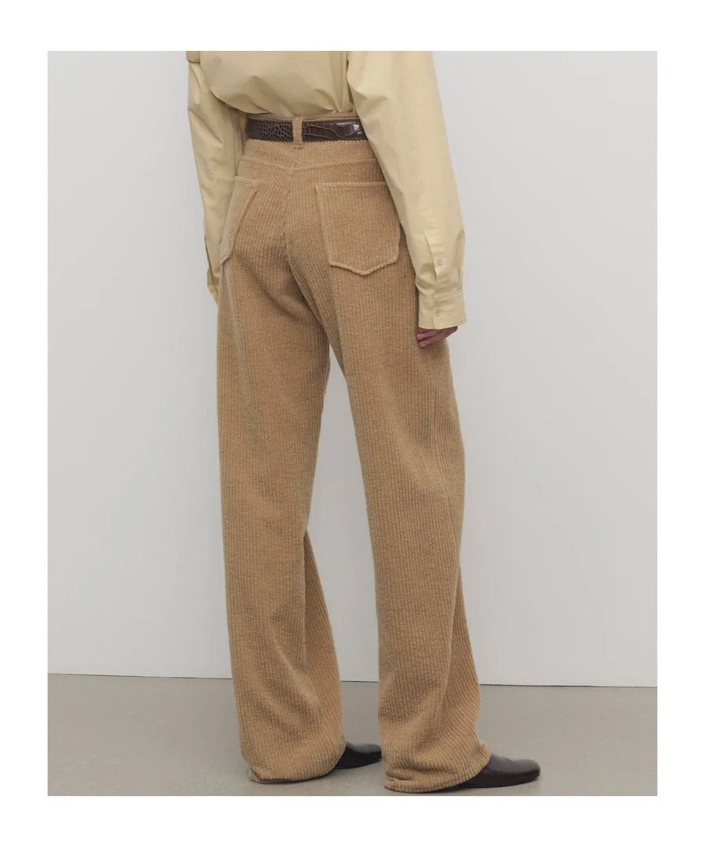 The Row Clair High-Waisted Corduroy Pants