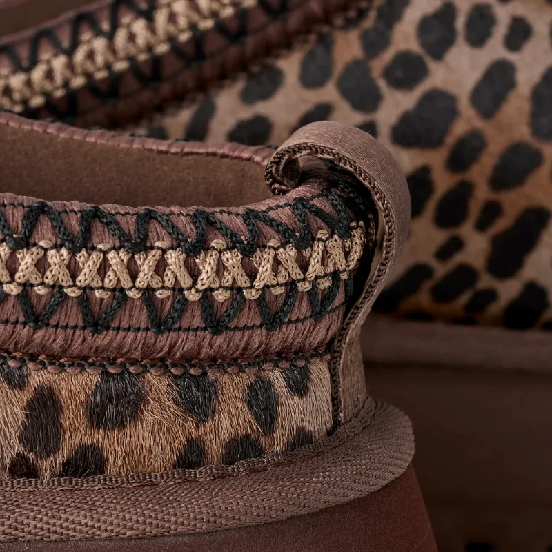 Ugg Tazz Caspian Leopard-Print Slip-On Mules