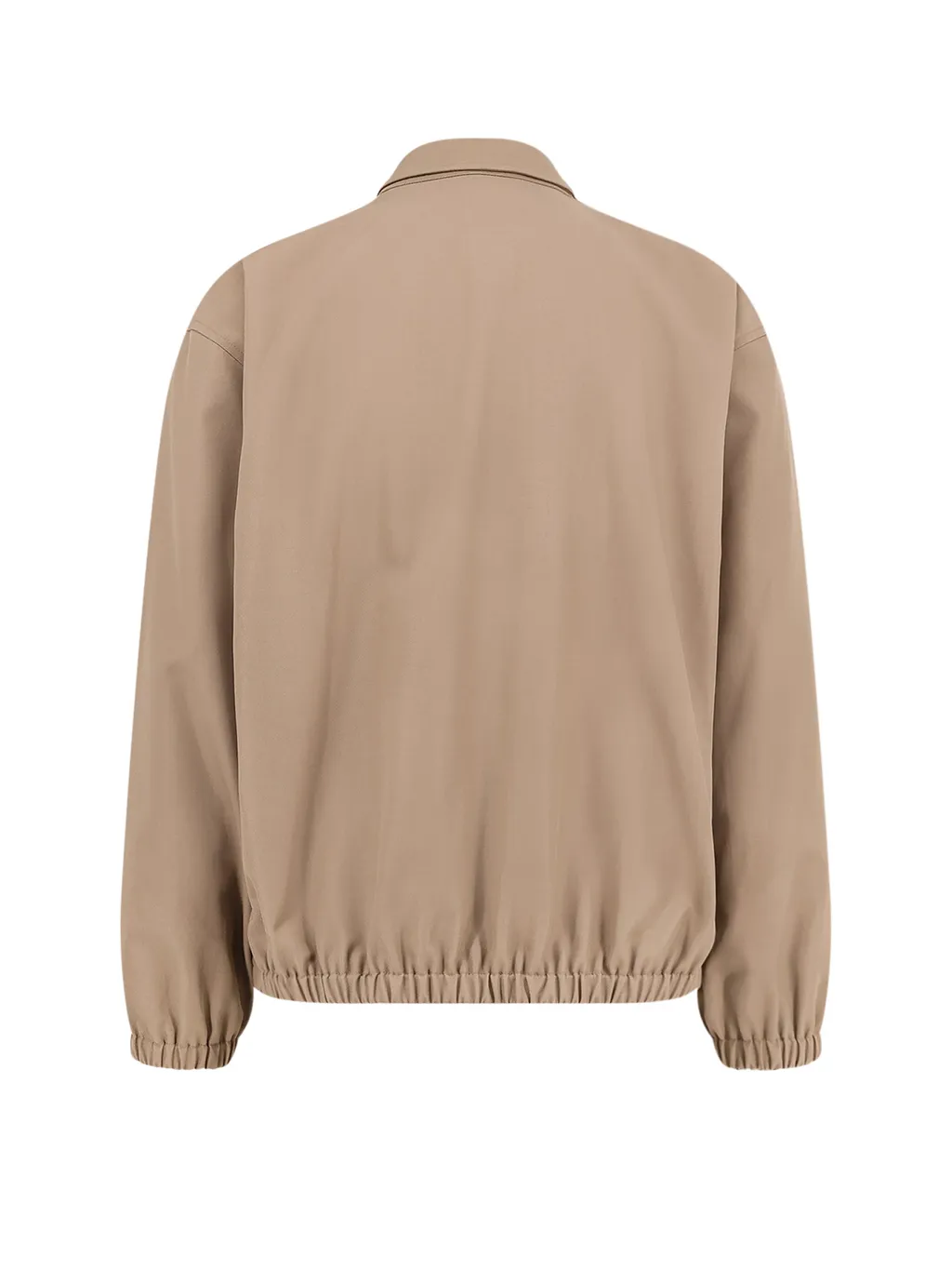 Blouson In Cotton And Wool Gabardine