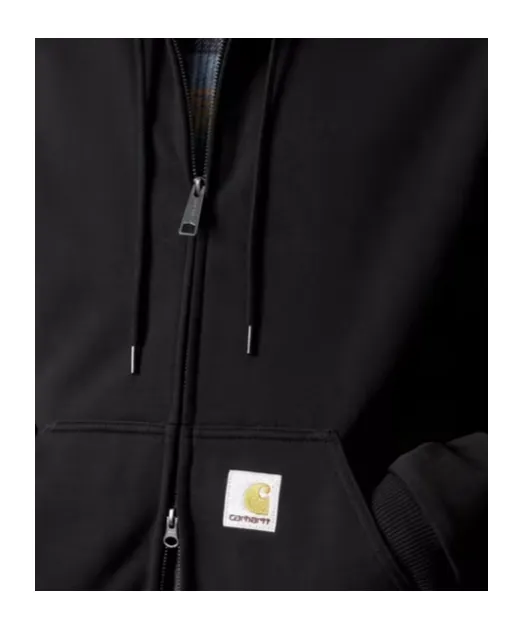 Carhartt Wip Logo Patch Zipped Hoodie
