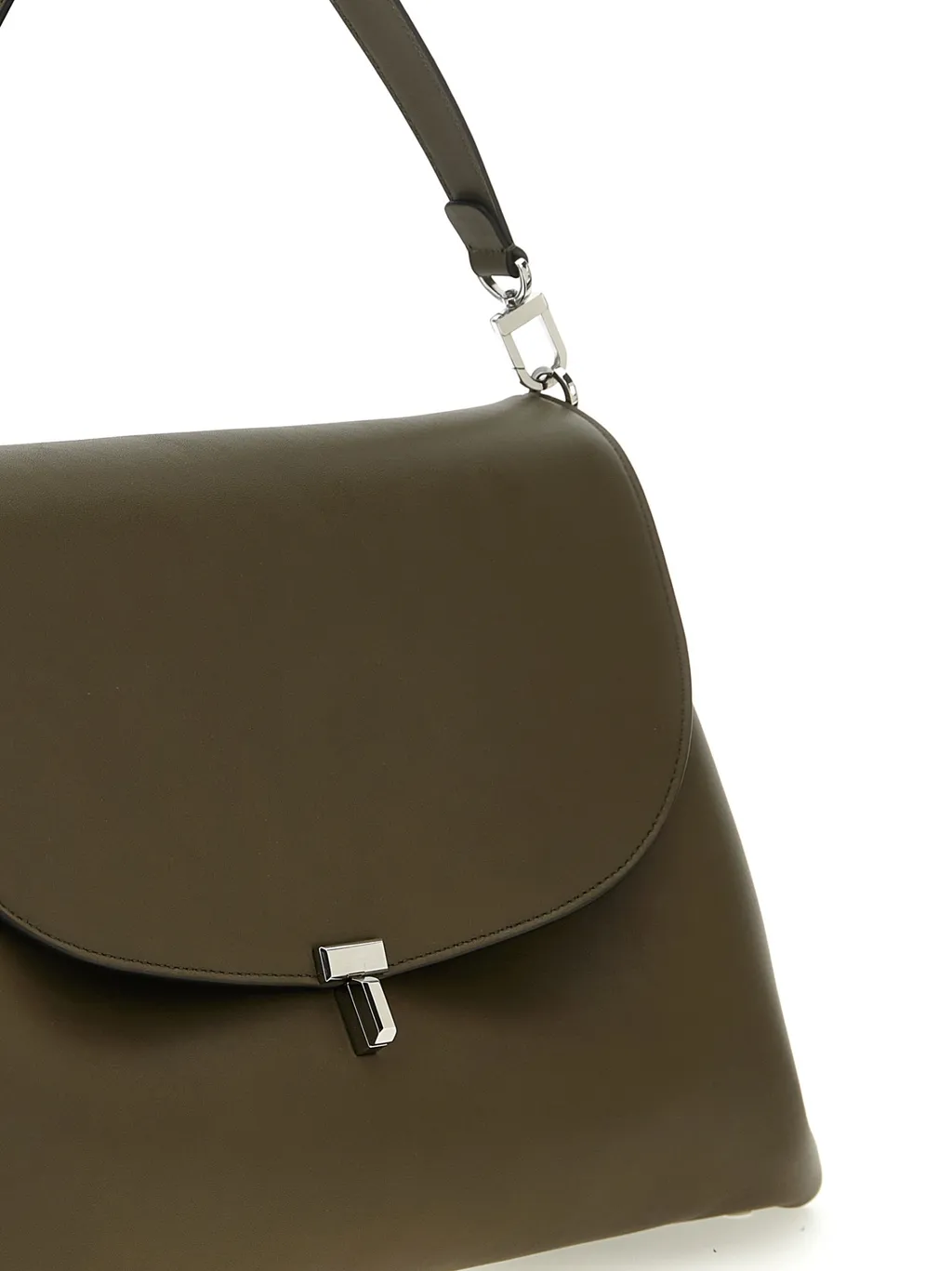 Flap Leather Shoulder Bag