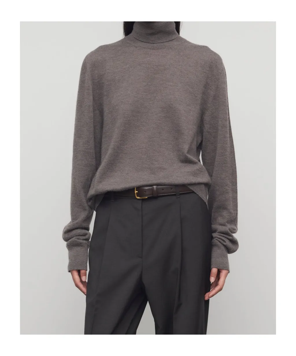 The Row Lizzy High Neck Sweater