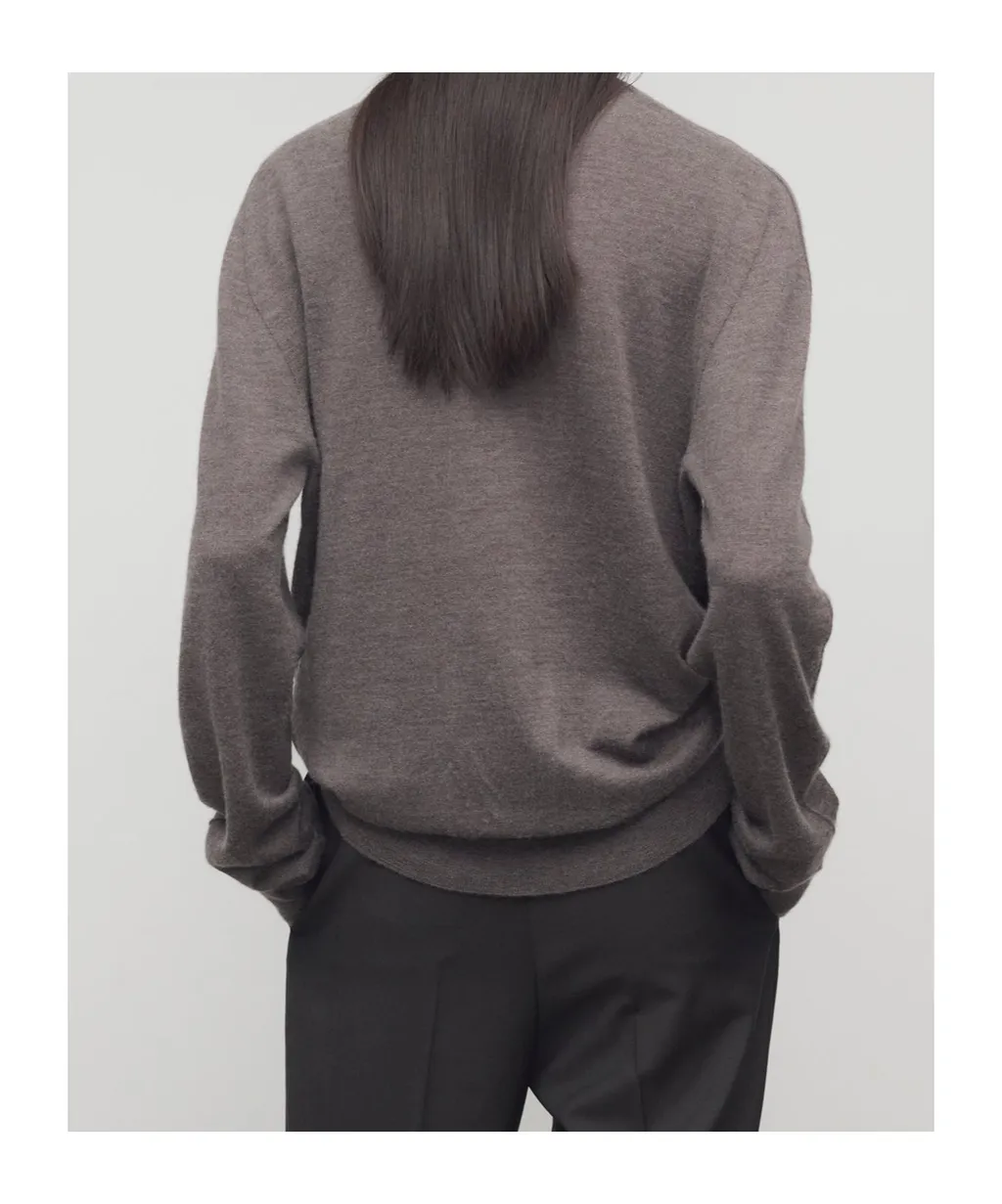 The Row Lizzy High Neck Sweater