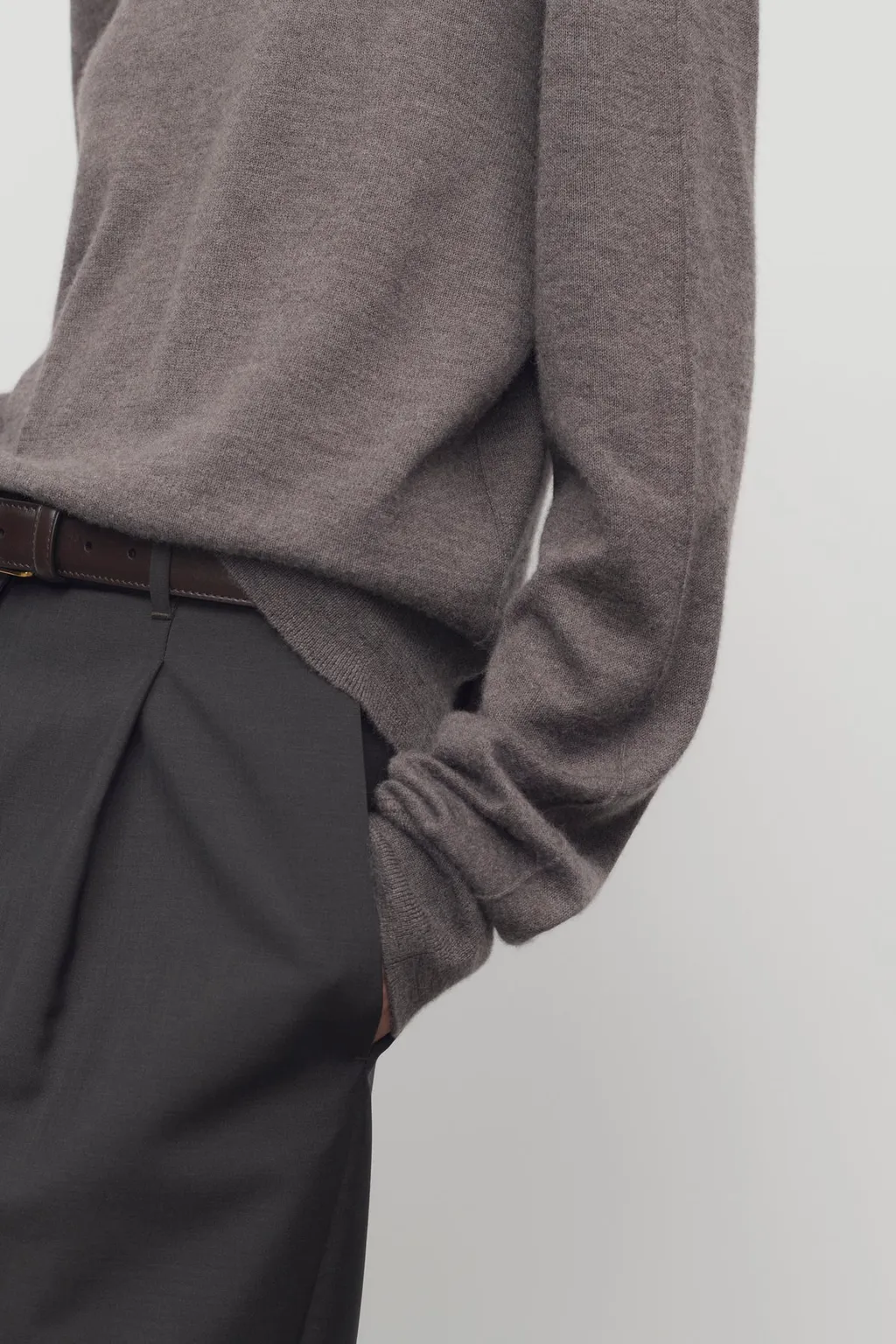 The Row Lizzy High Neck Sweater