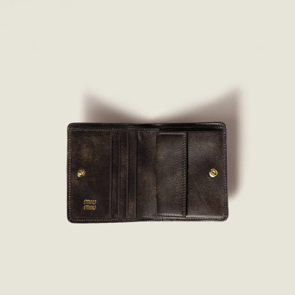 Small Matelassé Nappa Leather Wallet