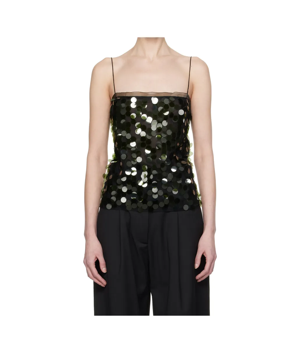 Suero Sequined Suspenders