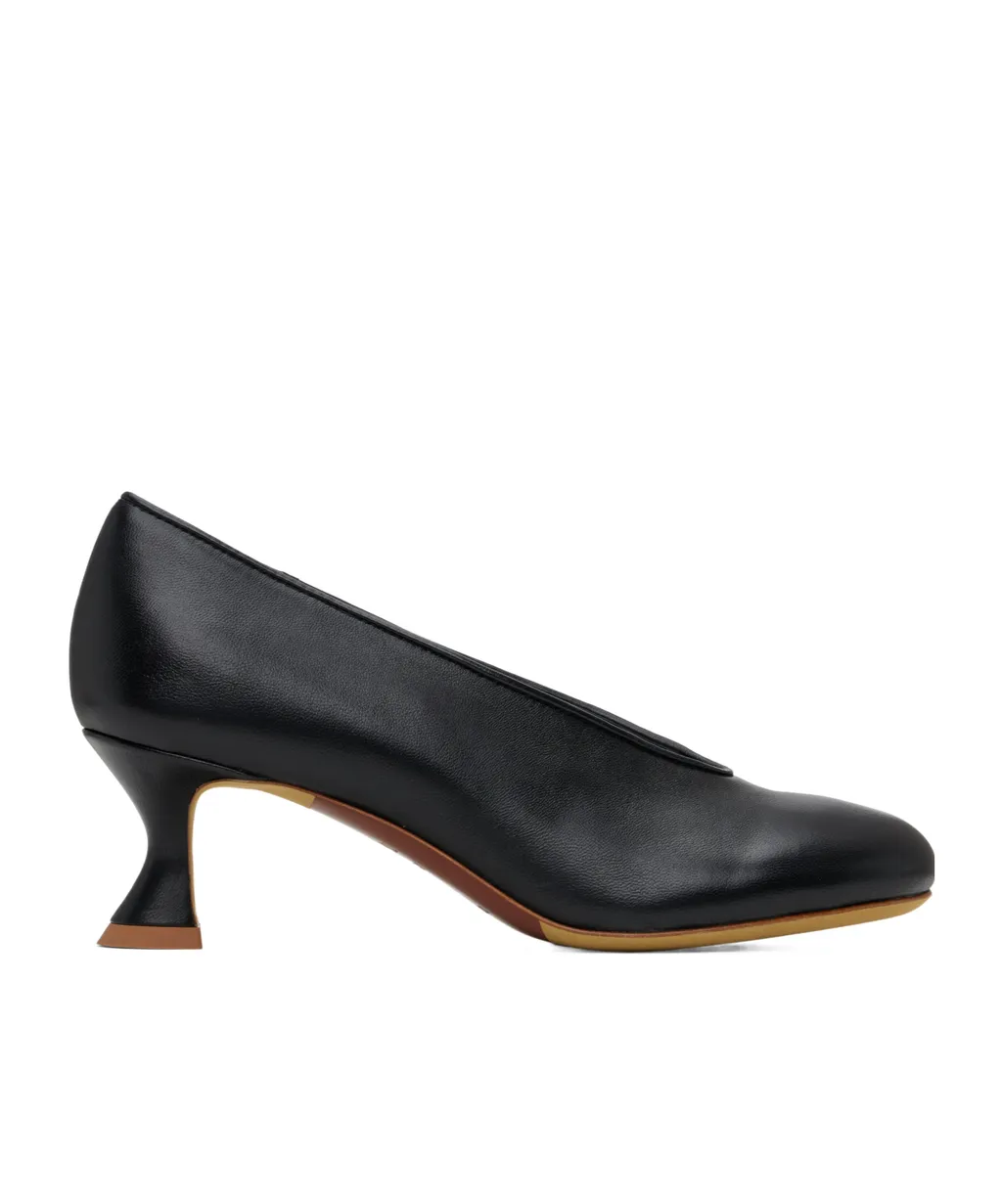 Duck Leather High Heels
