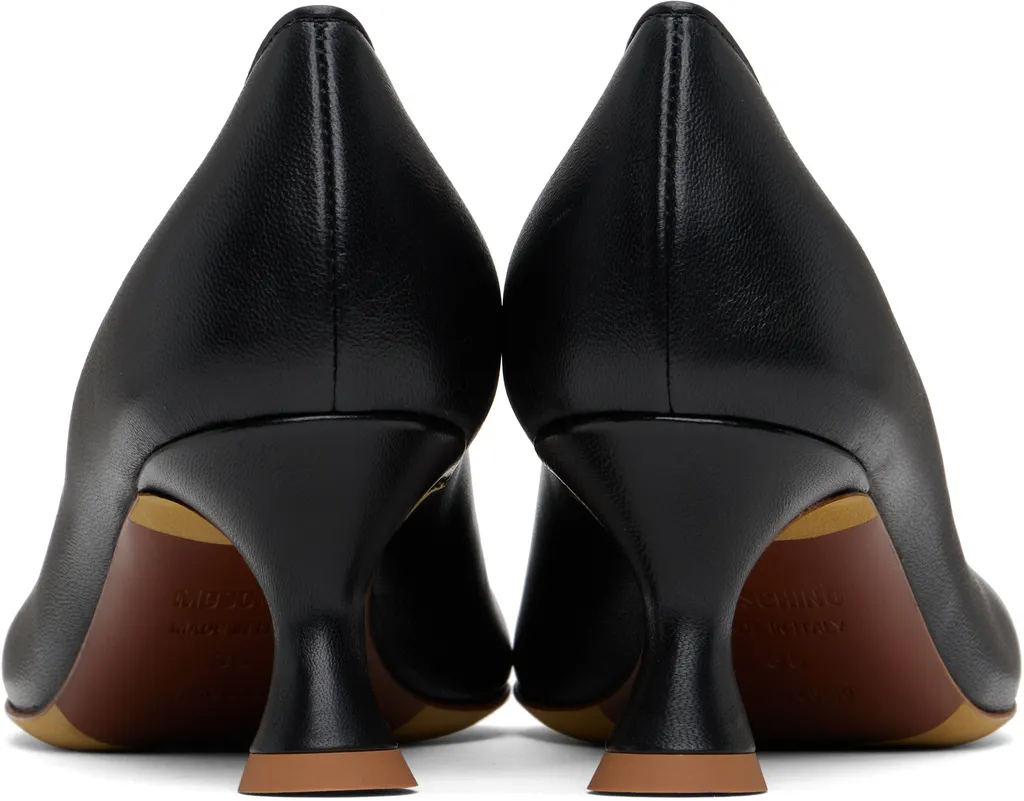 Duck Leather High Heels