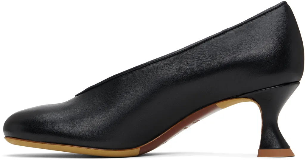 Duck Leather High Heels