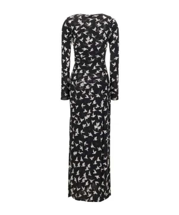 Dove Print Dress