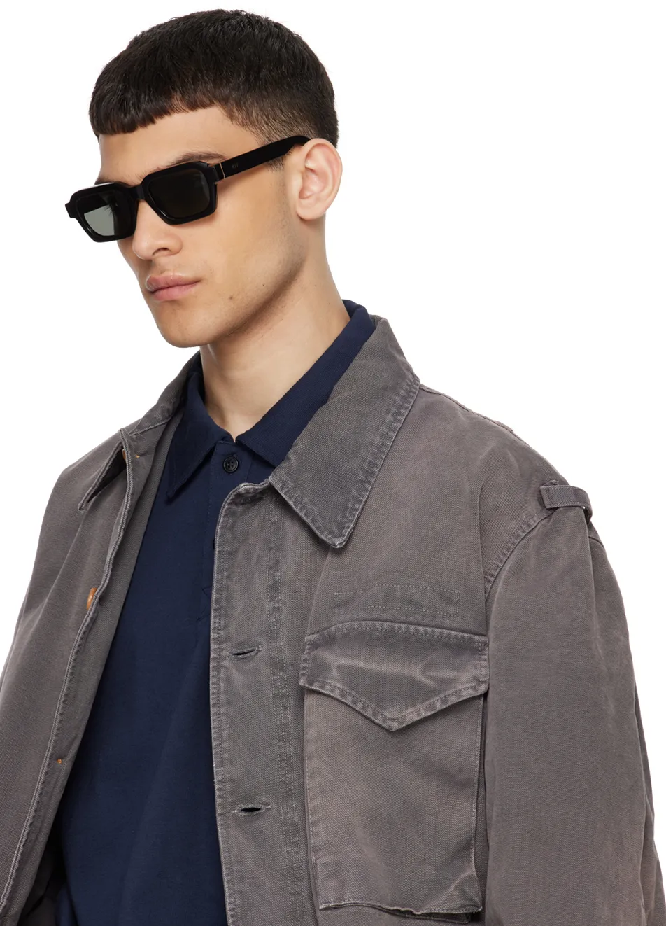 Rectangular Frame Sunglasses