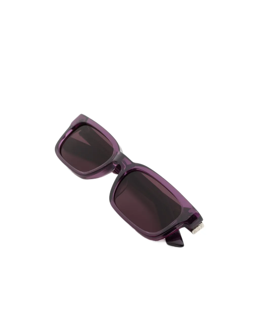 Gesto Melanzana Rectangle-Frame Sunglasses