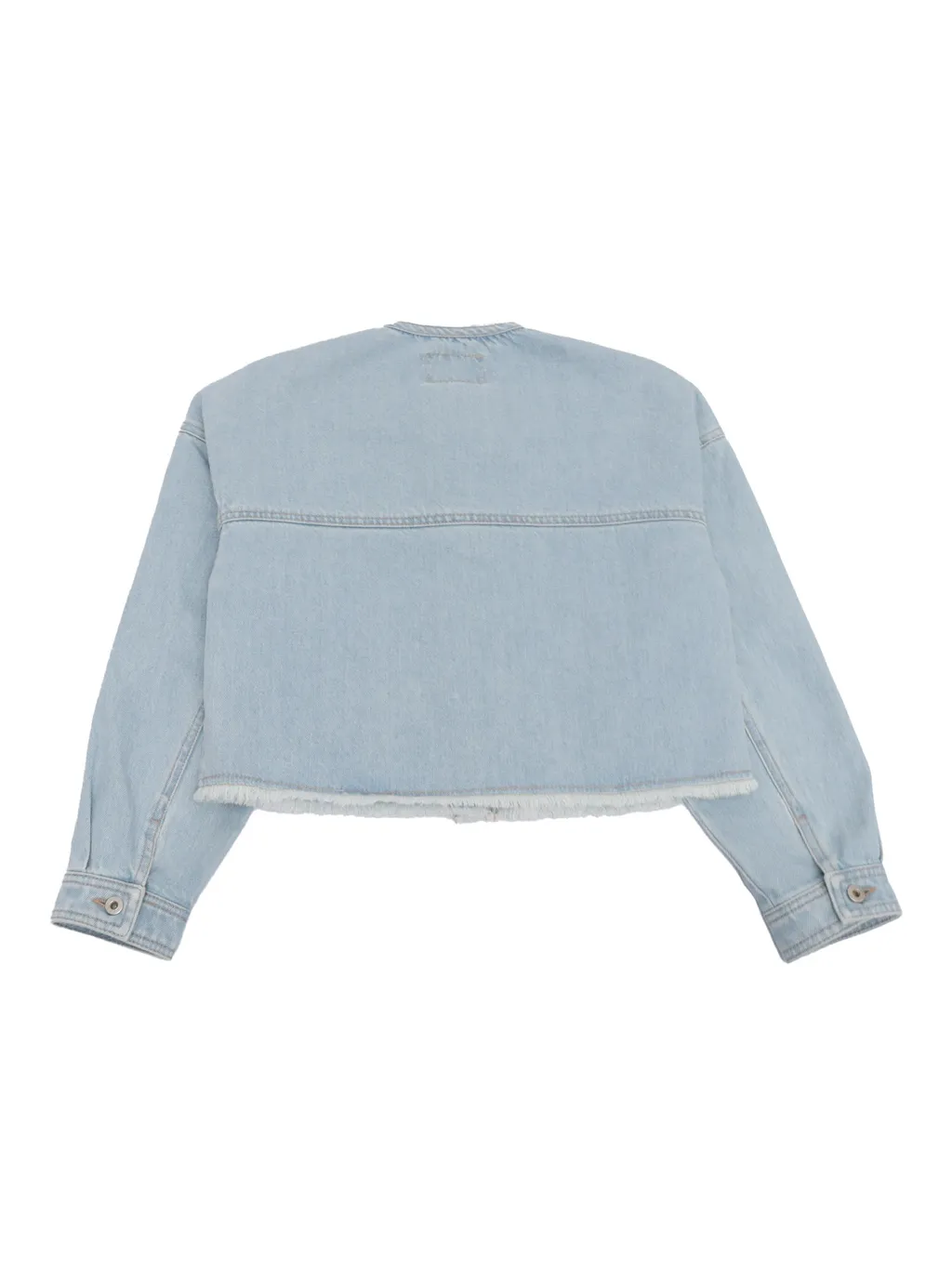 Logo-Embroidered Denim Jacket