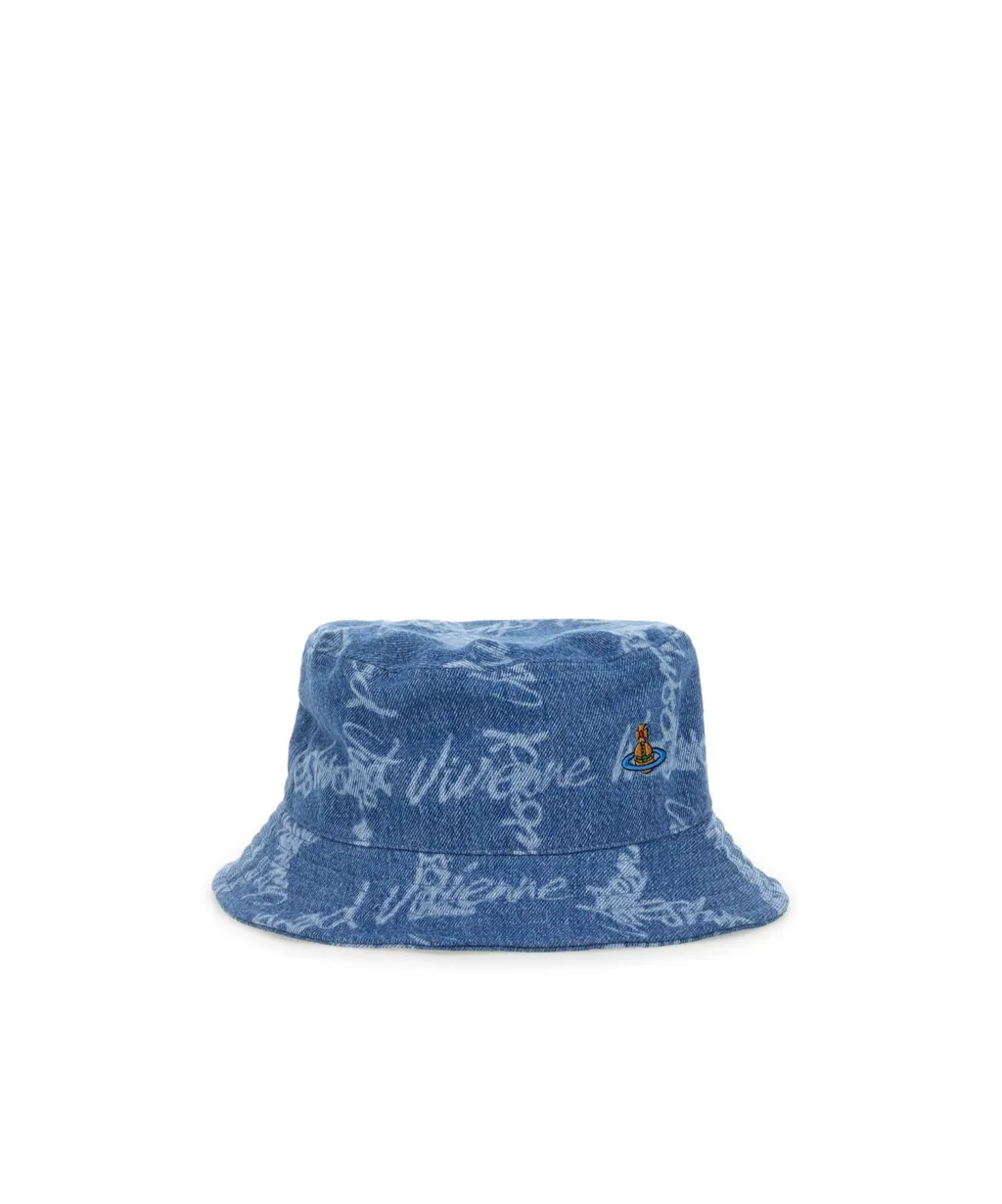 Vivienne Westwood Orb Embroidered Bucket Hat