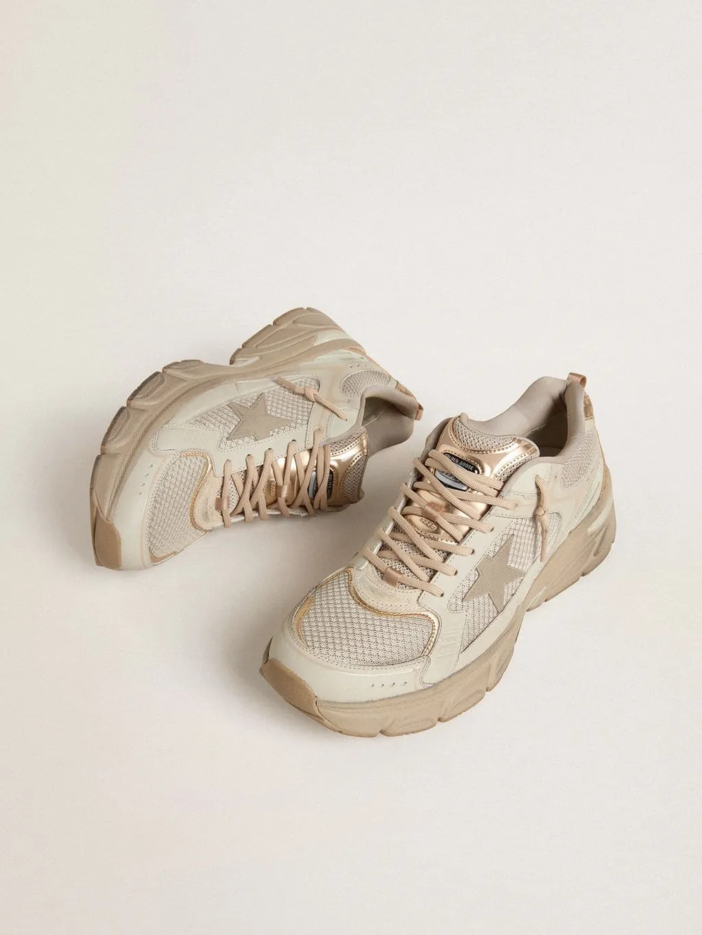 Lightstar Lace-Up Low-Top Sneakers
