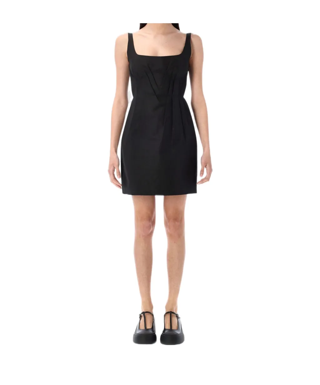 Marni Sleeveless Straight-Hem Midi Dress