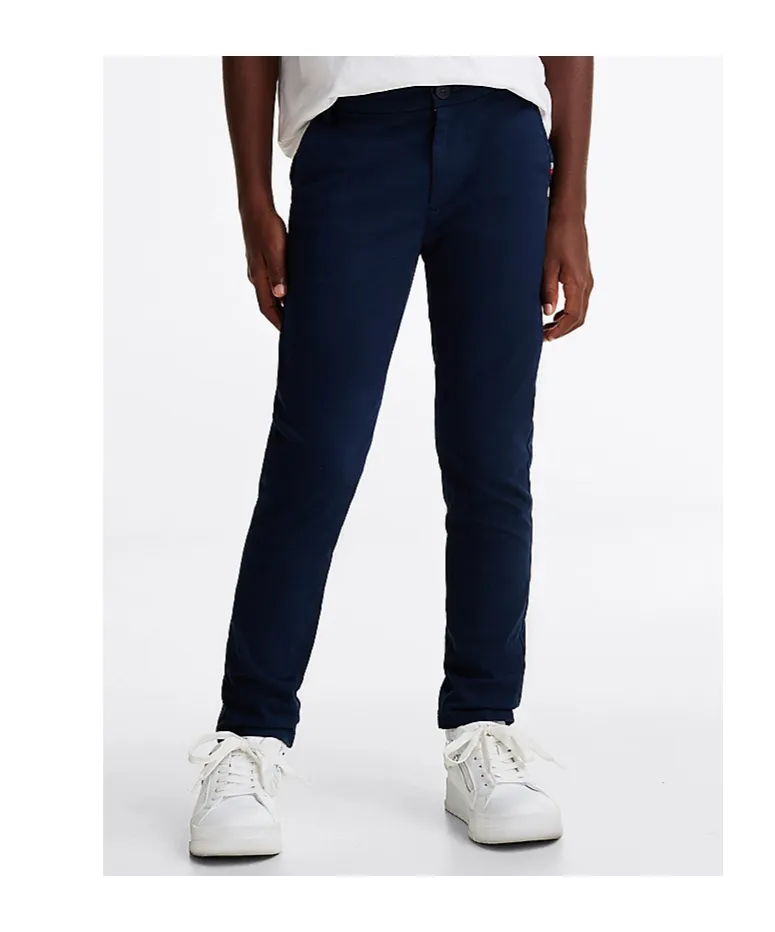 Welt-Pocket Flag-Detail Chinos