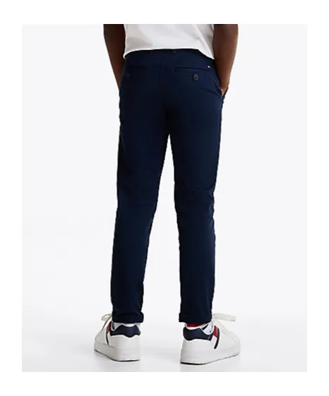 Welt-Pocket Flag-Detail Chinos