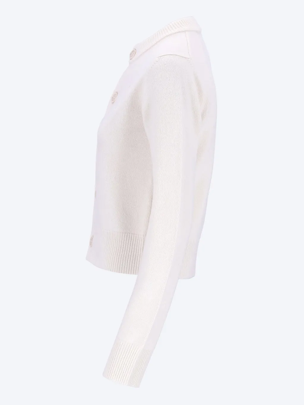 Long-Sleeved Knitted Cardigan