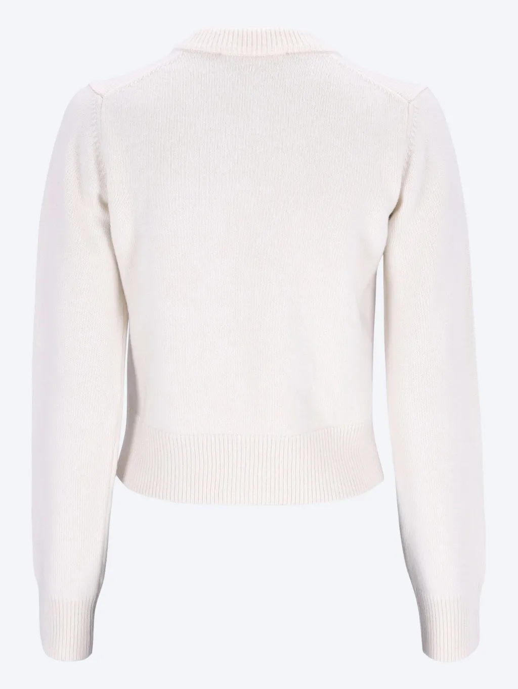 Long-Sleeved Knitted Cardigan