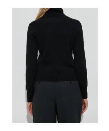 Ami Paris Ami De Coeur Embroidered Turtleneck Jumper