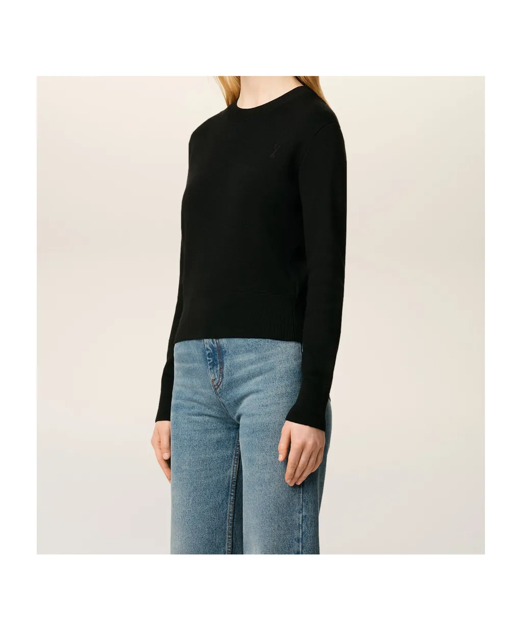 Wool Crew Neck Sweater