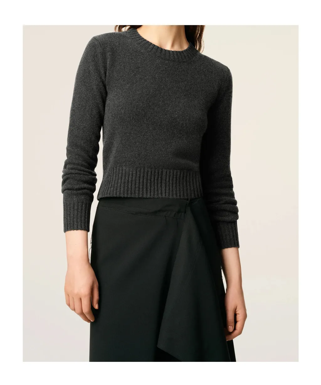 Crew Neck Long Sleeve Sweater
