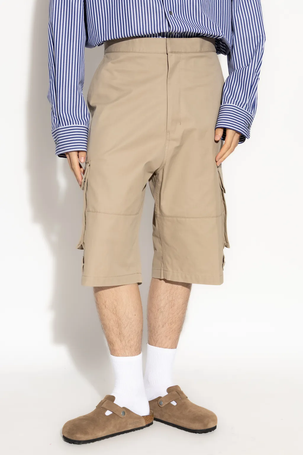 Ami Wide-Leg Shorts