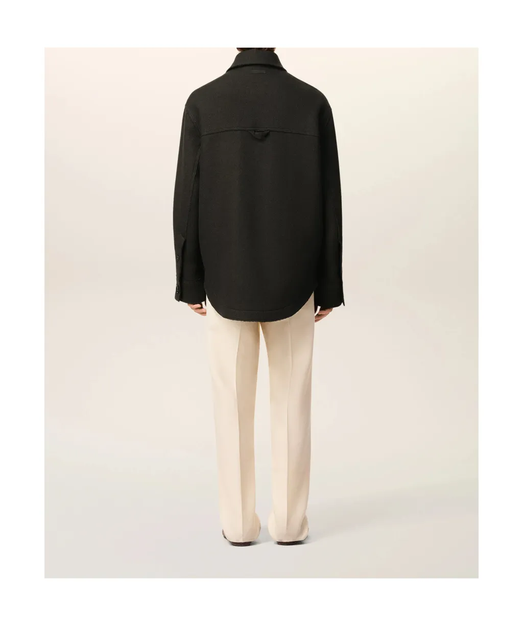 Ami Paris Long Sleeved Buttoned Jacket