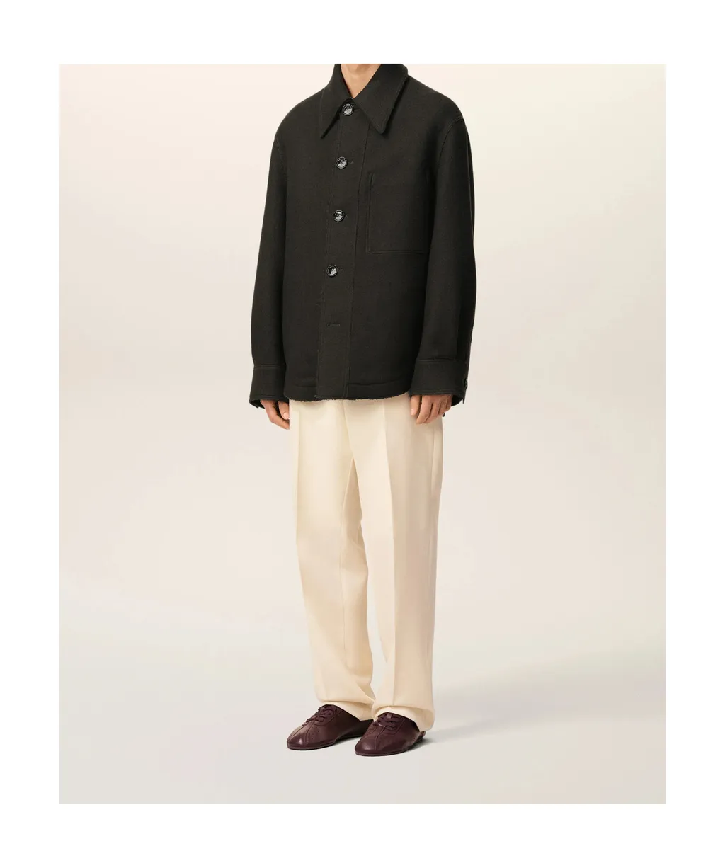 Ami Paris Long Sleeved Buttoned Jacket