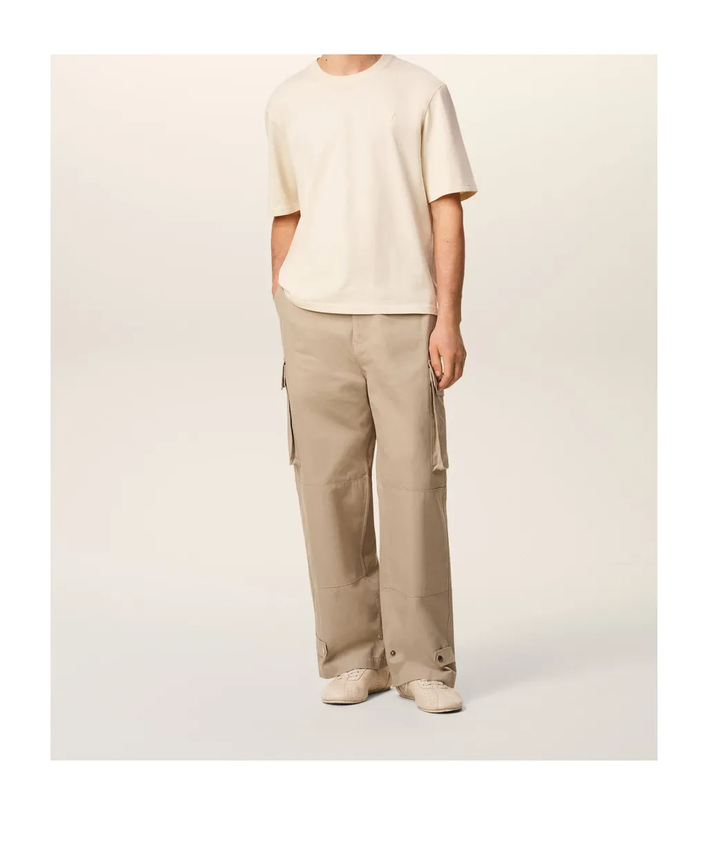 Cotton Gabardine Overalls
