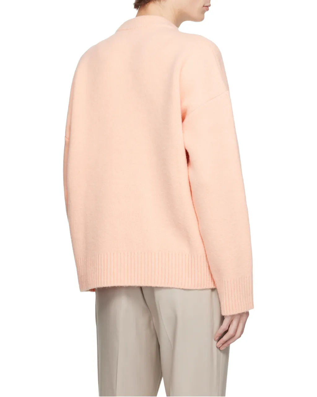 Ami Paris Ami De Coeur Crewneck Knitted Jumper