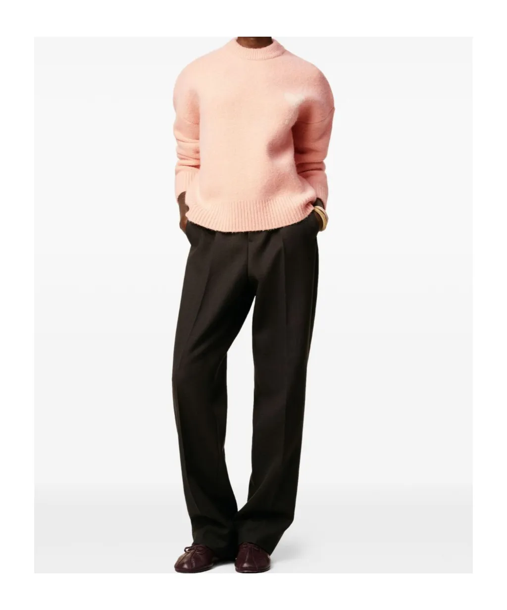 Ami Paris Ami De Coeur Crewneck Knitted Jumper