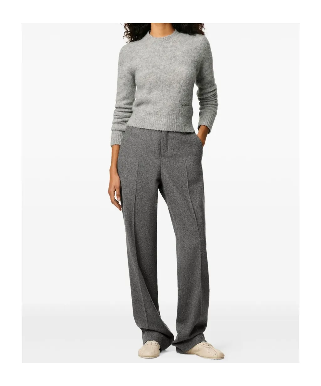 Ami Paris Wide Leg Trousers