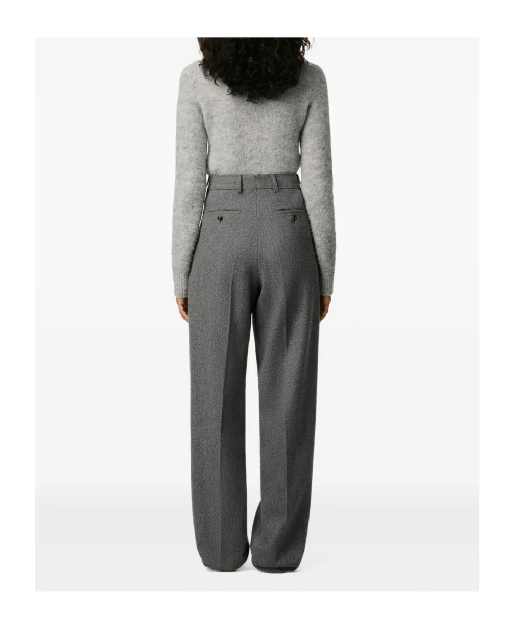 Ami Paris Wide Leg Trousers