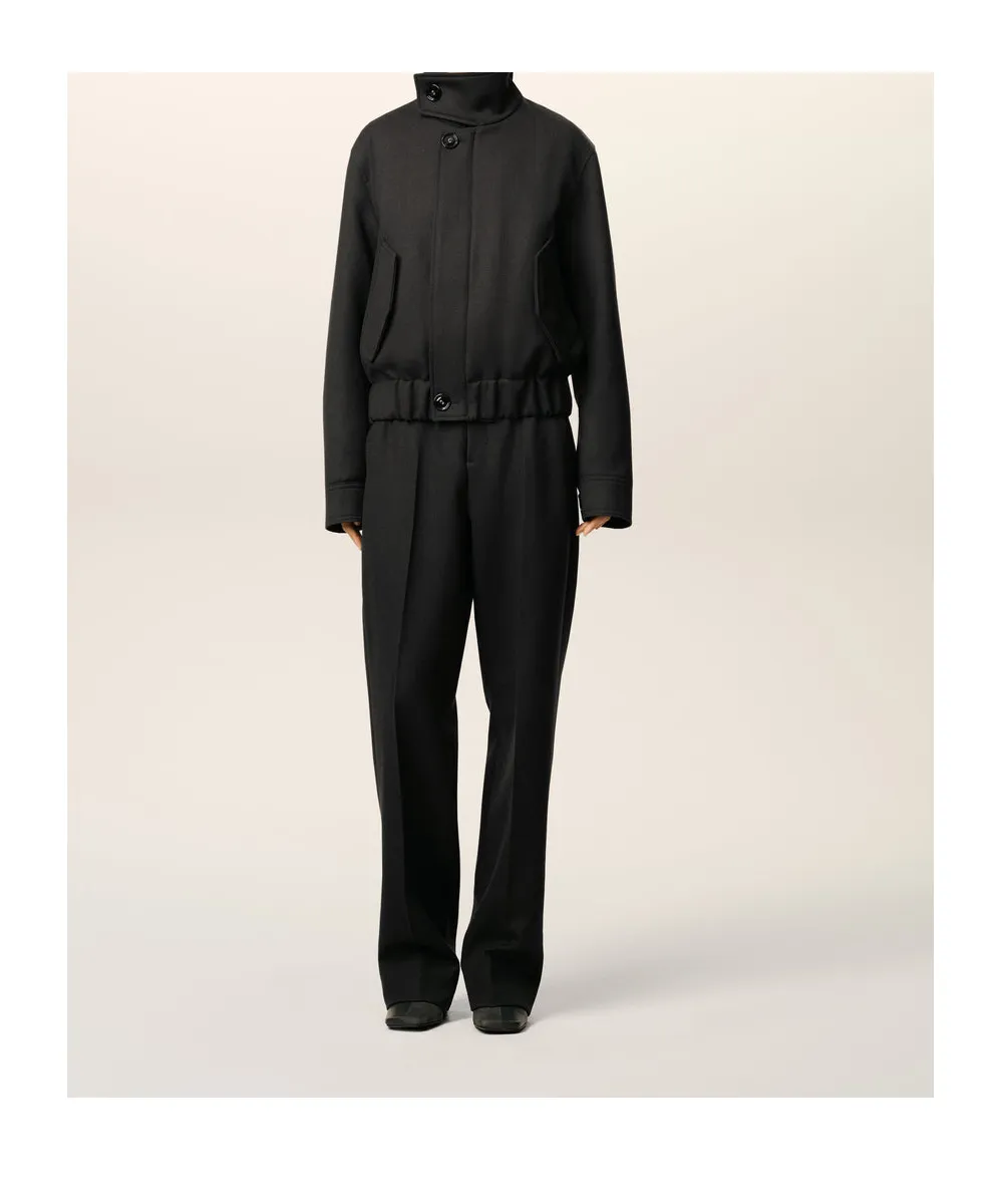 Harrington Wool Gabardine Jacket