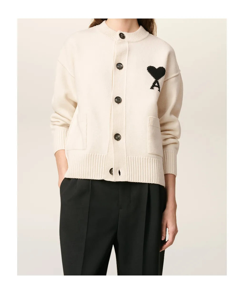 Ami De Coeur Wool Cardigan