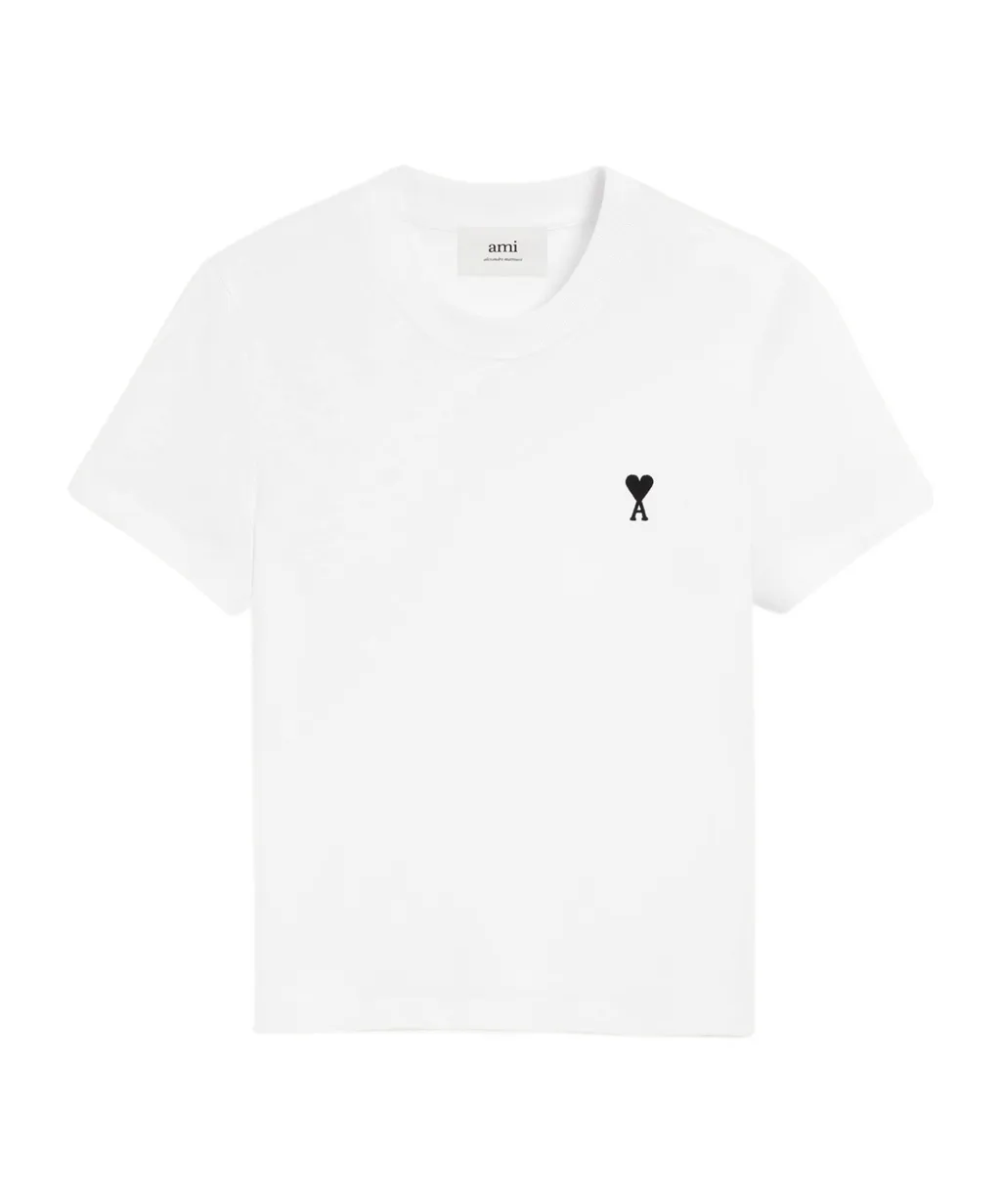 Ami Paris Ami De Coeur Crewneck T-Shirt