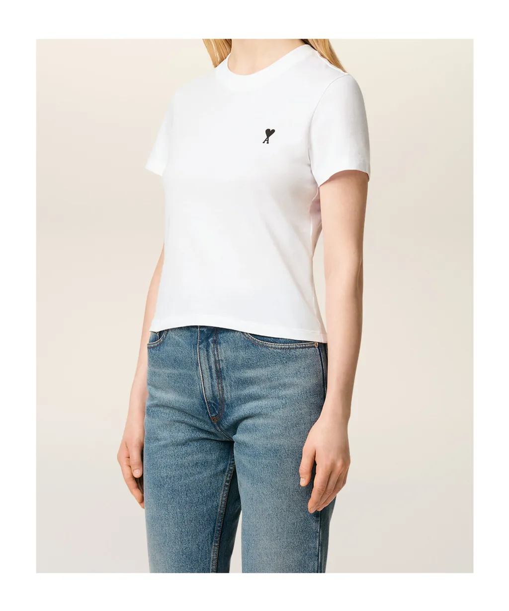 Ami Paris Ami De Coeur Crewneck T-Shirt
