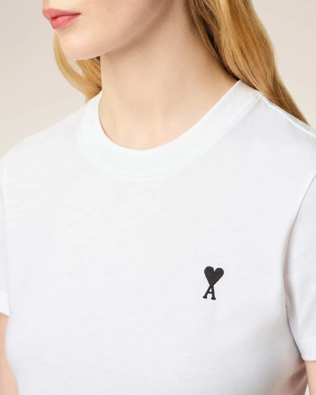 Ami Paris Ami De Coeur Crewneck T-Shirt