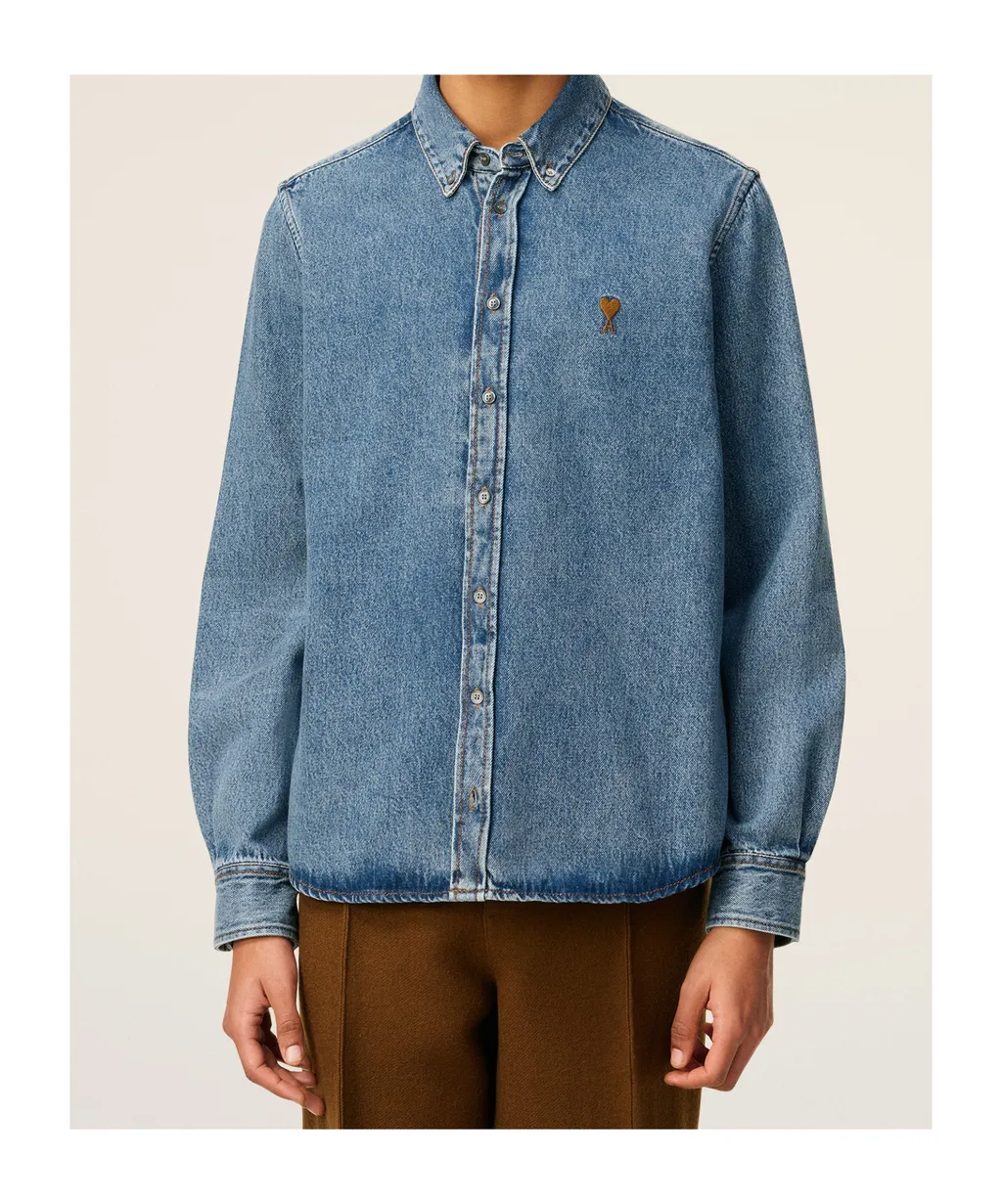 Long Sleeve Denim Shirt