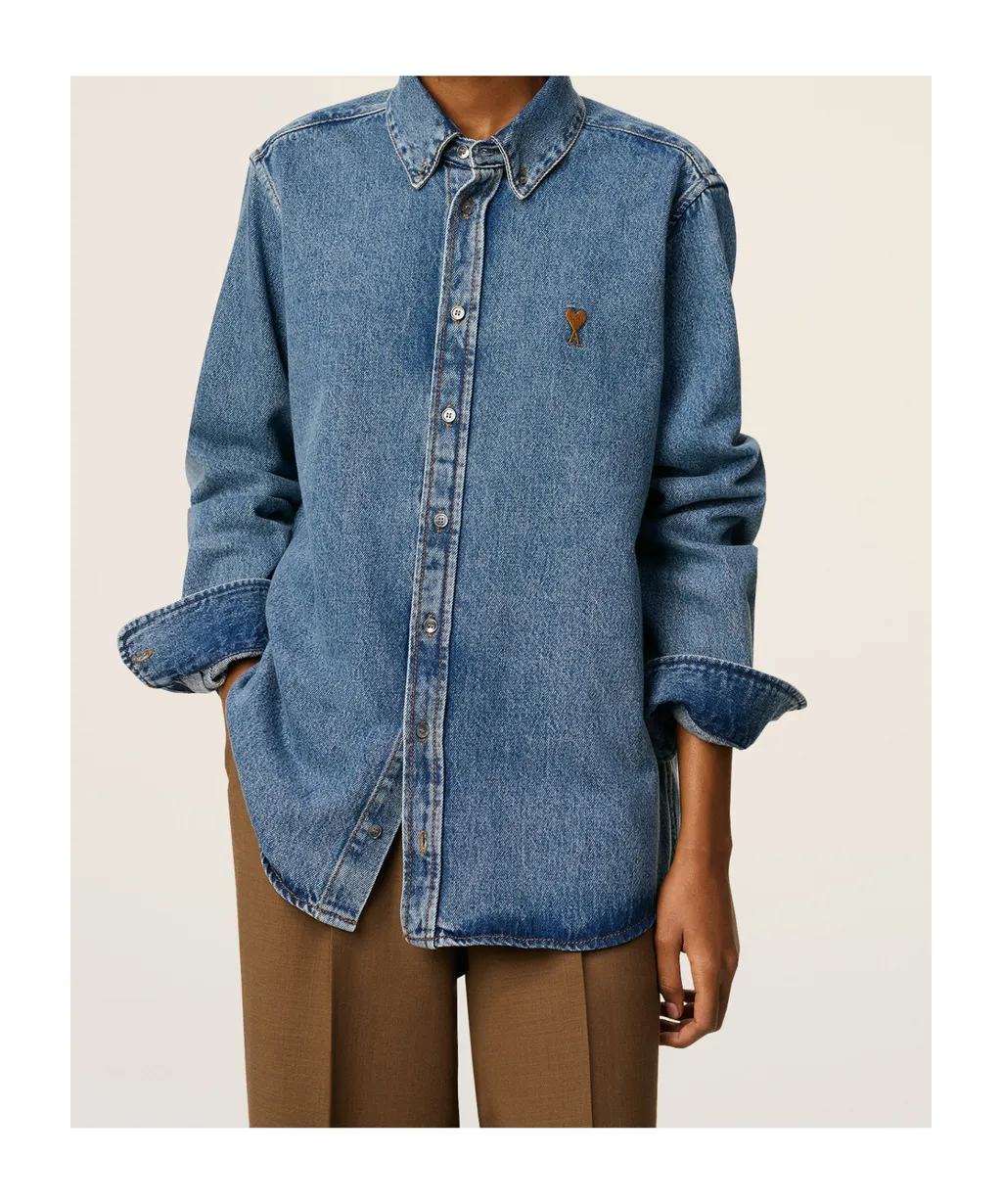 Long Sleeve Denim Shirt