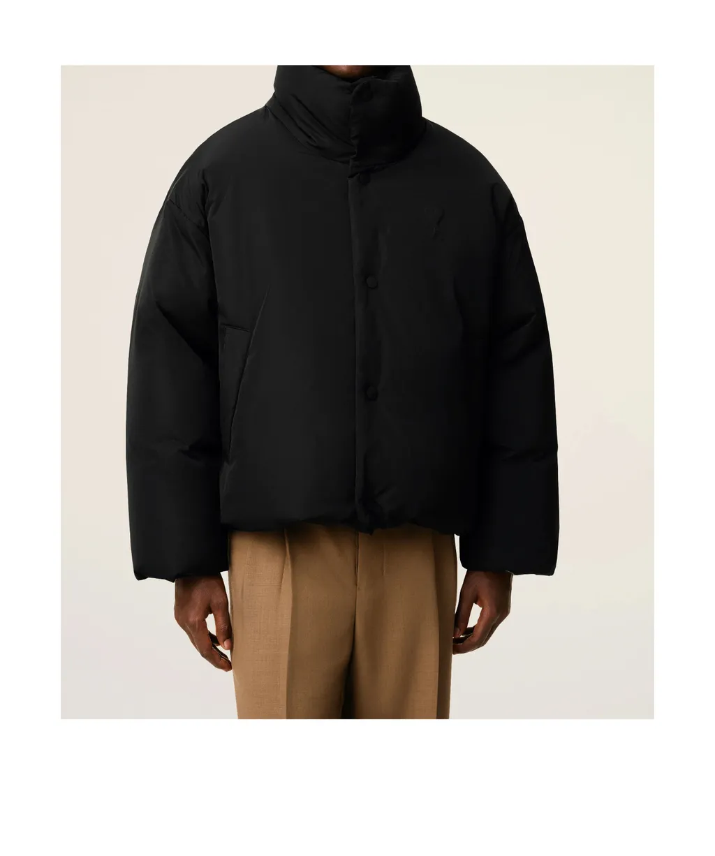 Long-Sleeved Down Jacket