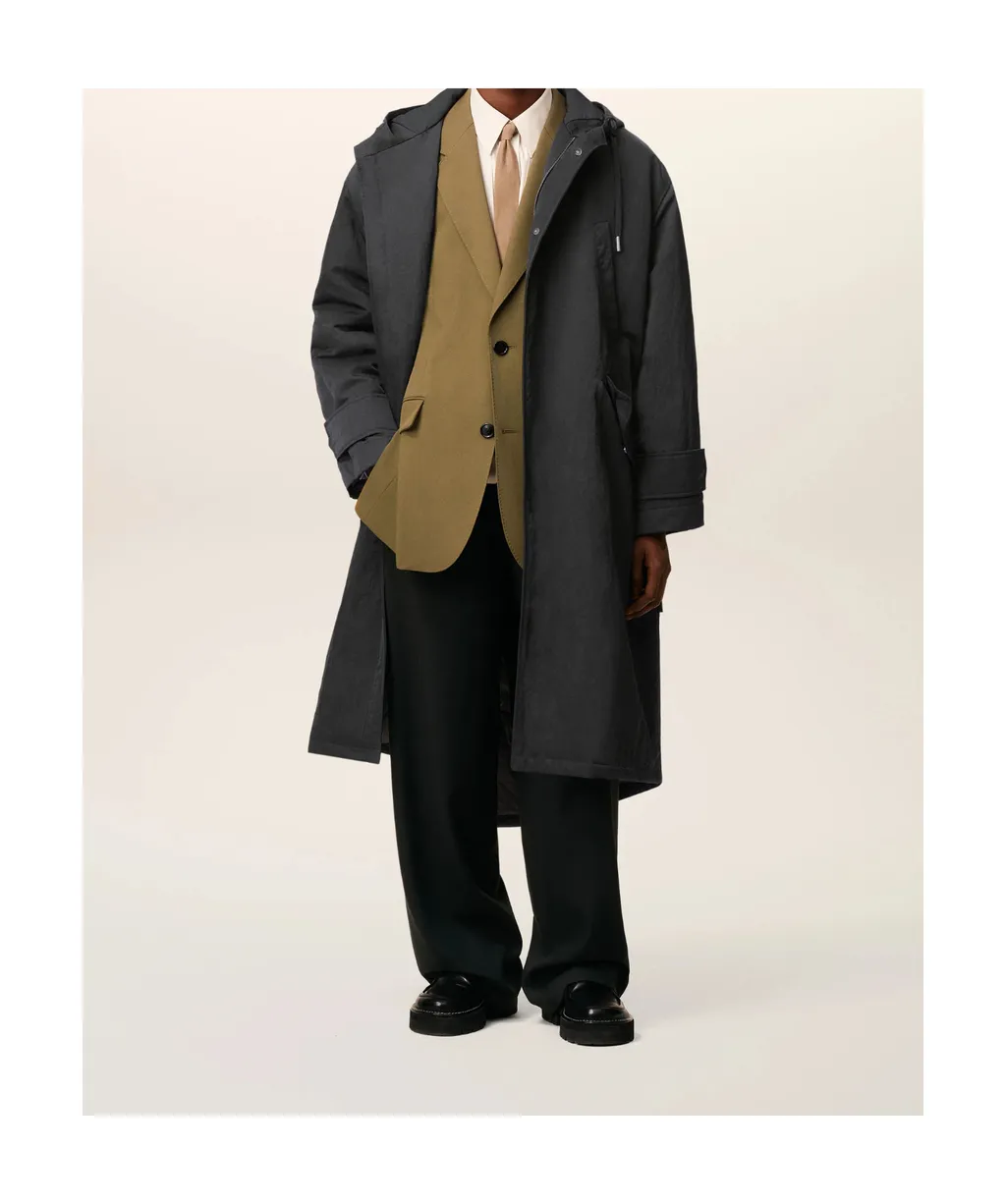 Ami Paris Ami Alexandre Mattiussi Hooded Padded Parka