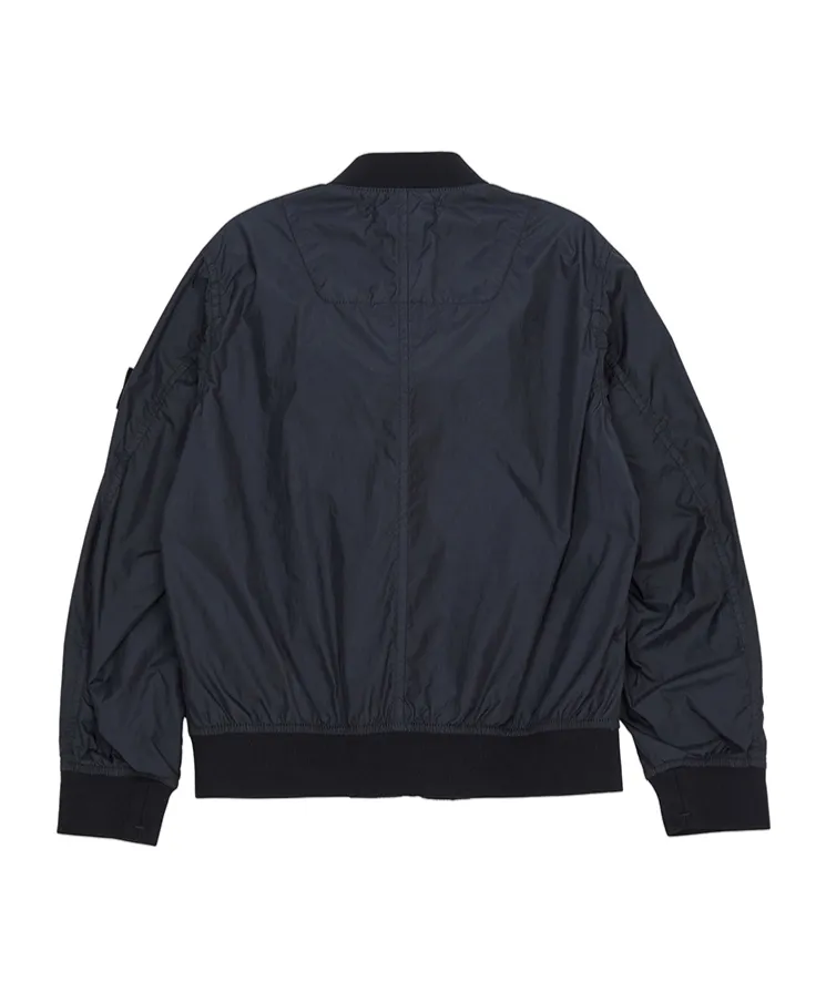Compass-Badge Bomber Jacket