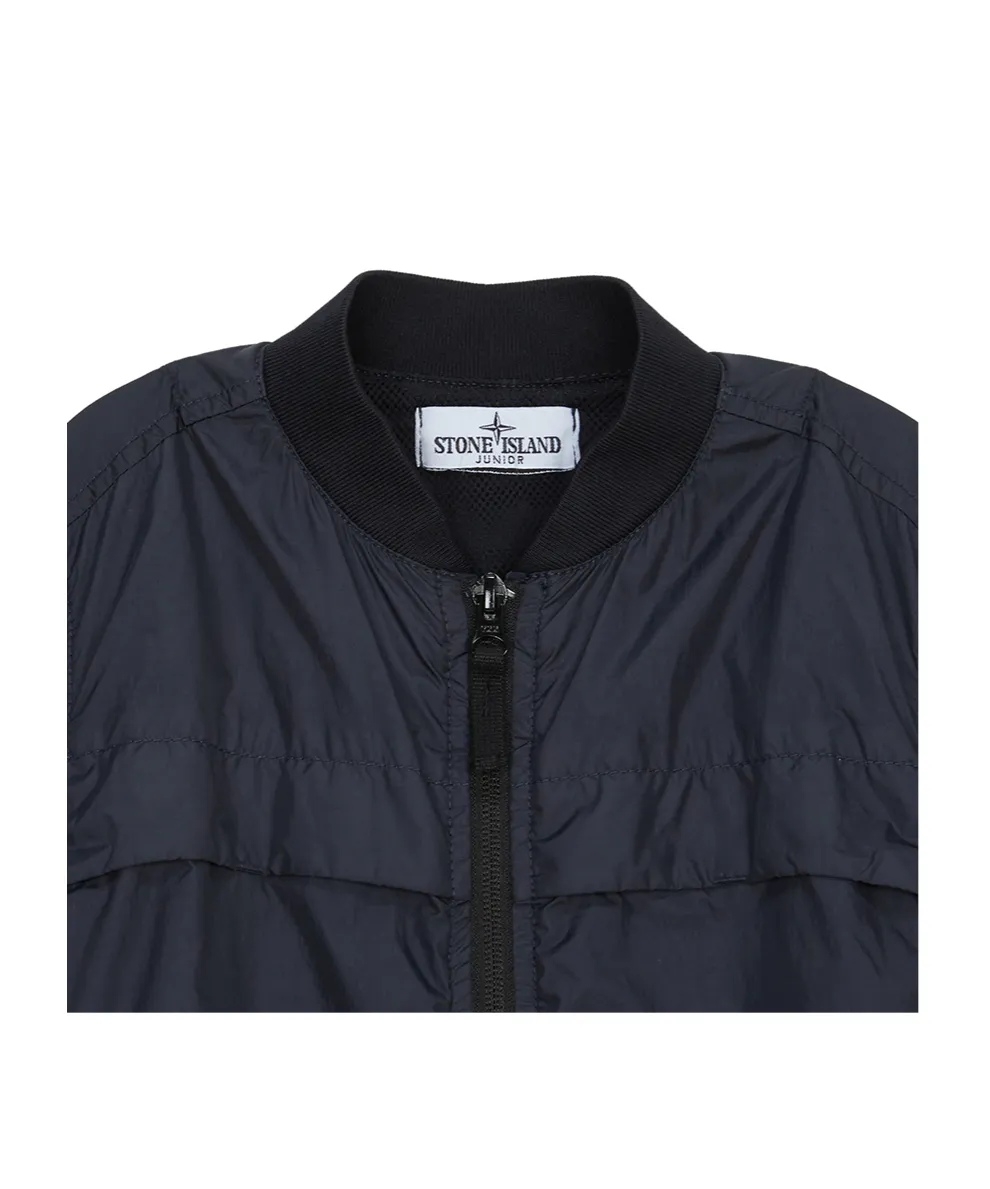 Compass-Badge Bomber Jacket