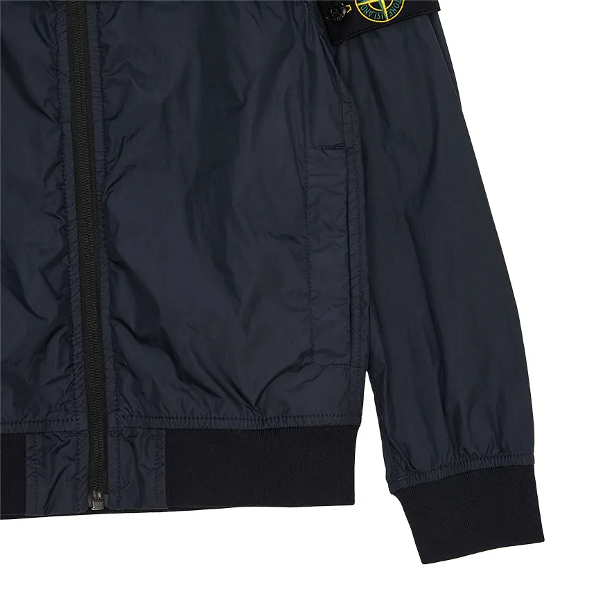 Compass-Badge Bomber Jacket